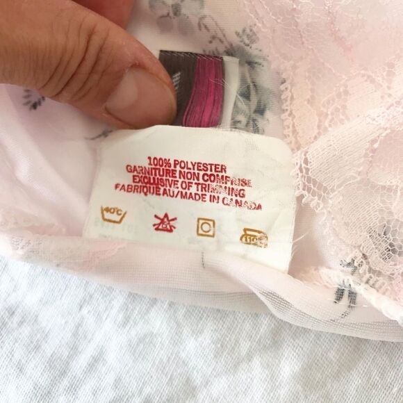 Vintage intimate details intimes night top size S - Picture 8 of 8